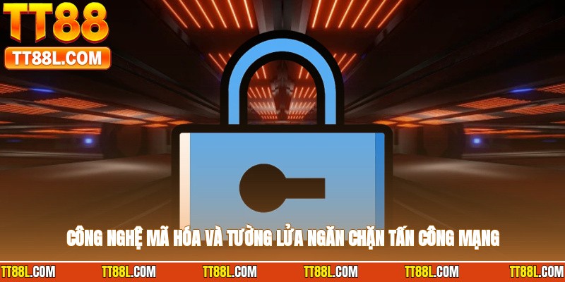 Công nghệ mã hóa và tường lửa ngăn chặn tấn công mạng